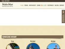 Tablet Screenshot of maksmar.pl